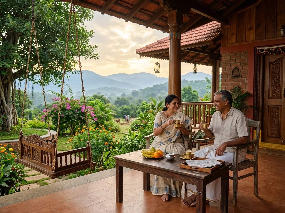 A peaceful lifestyle retreat at Krushi Bhoomi Farms