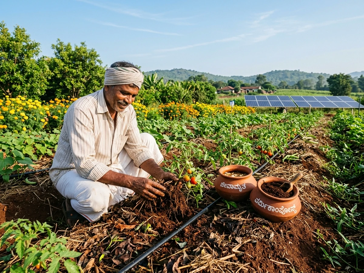 Sustainable organic farming practices
