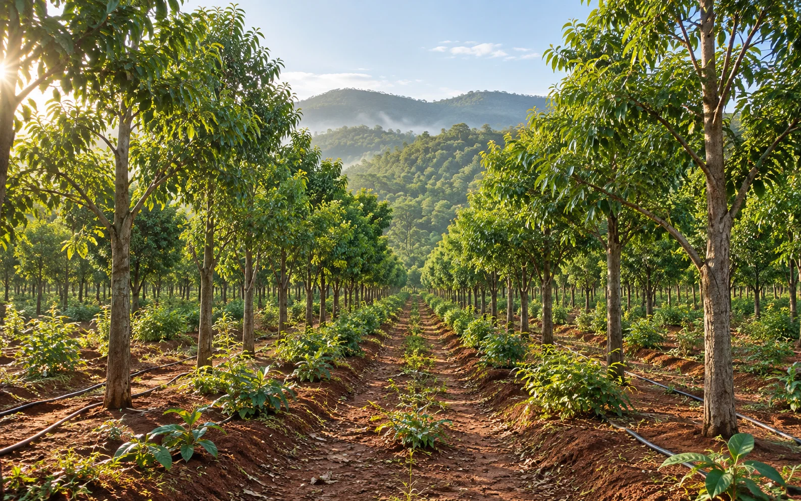 Sandalwood plantation at Krushi Bhoomi